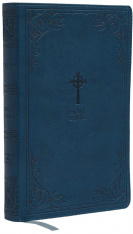 NRSV Catholic Edition Gift Bible, Teal Leathersoft (Comfort Print, Holy Bible, NRSV-CE)
